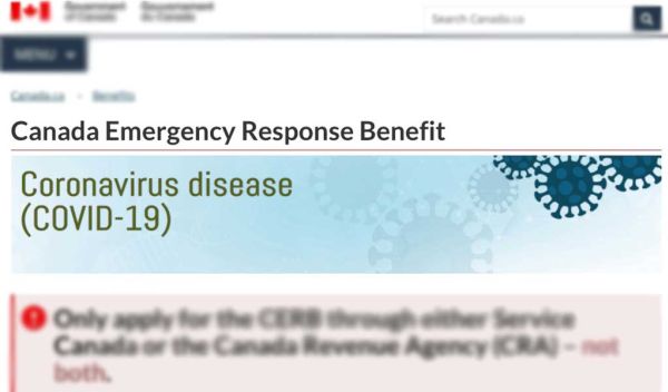 کمک اضطراری دولت کانادا (CERB) 1 CERB Canada Emergency Response Benefit