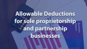 sole proprietorship and partnership allowable deductions 277929c4