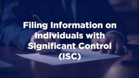 filing information on ISC 6054eca5